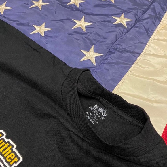 Vintage Early 2000’s Obama x MLK bootleg Rap Tee - Picture 3 of 4